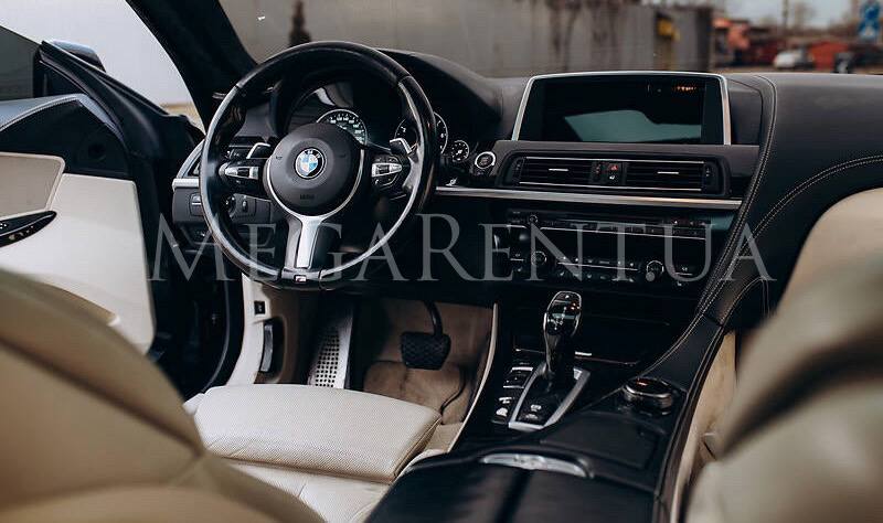 Прокат авто BMW 640 CABRIO у Києві - фото 3