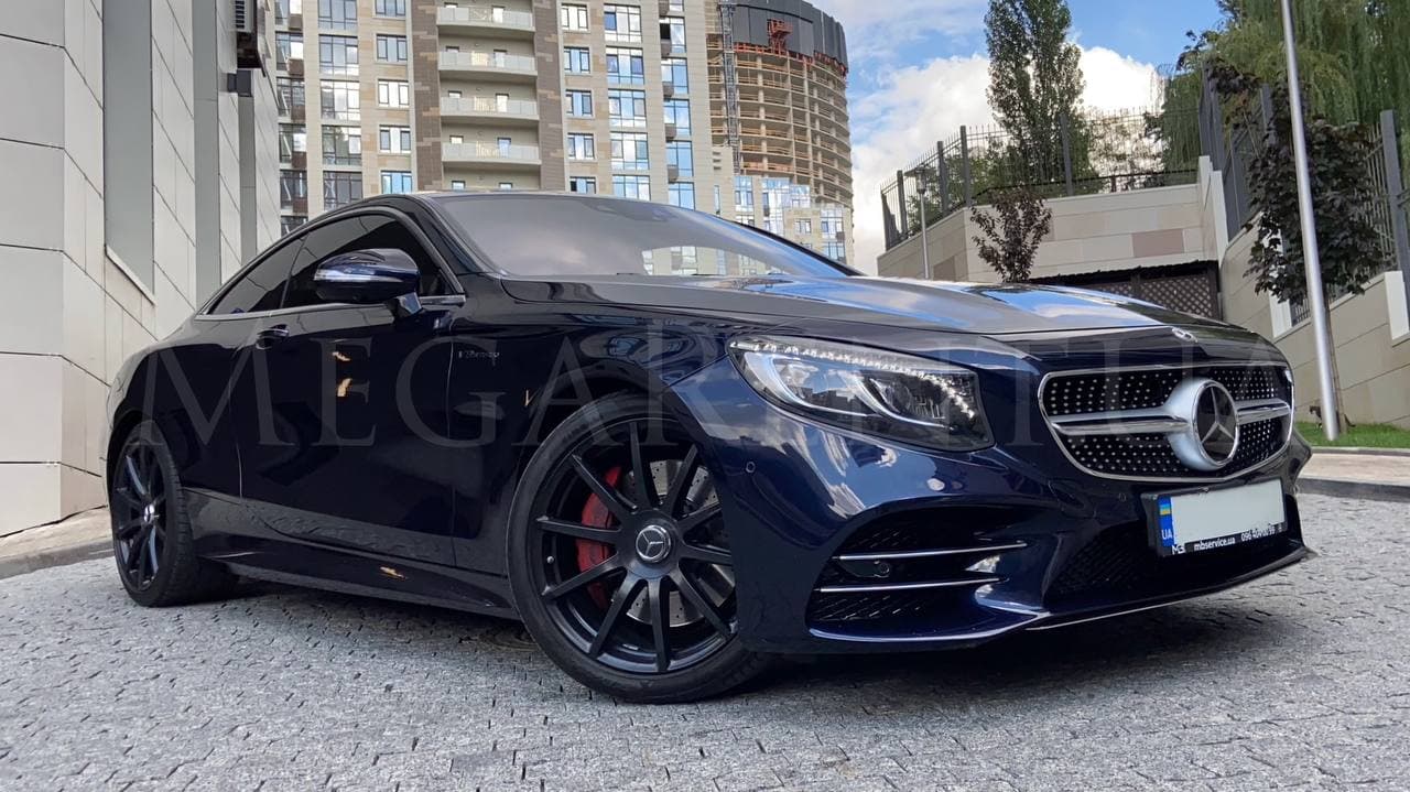Rent a car MERSEDES-BENZ S560 AMG COUPE in Kyiv - Megarent